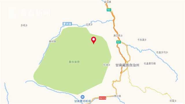 甘肃夏河县发生5.7级地震 暂无人员受伤