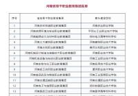 河南组建20个省级骨干职业教育集团 全面增强职业教育的办学活力