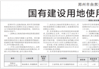 郑州75亩工业用地挂牌出让 起始价5126万元 郑州75亩工业用地挂牌出让 起始价5126万元